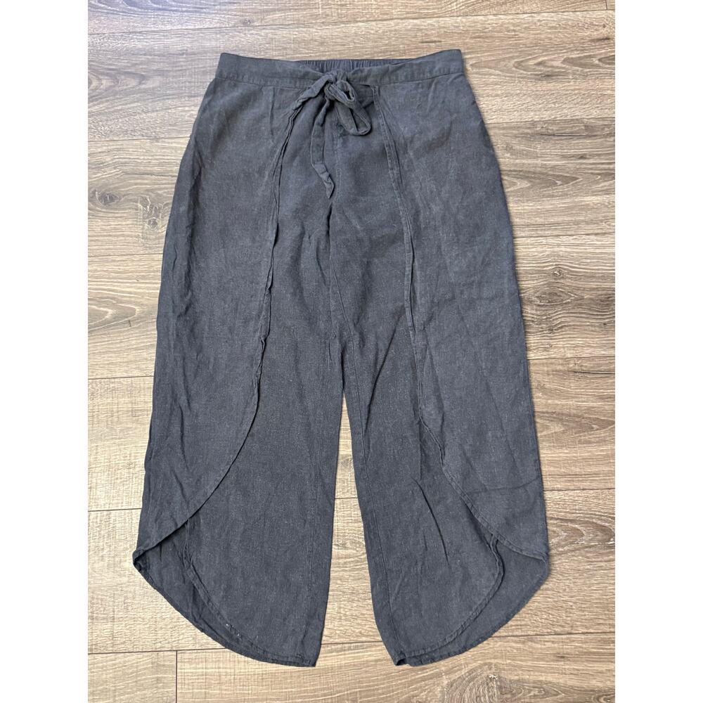Patagonia Wide Leg Pants in Charcoal Gray